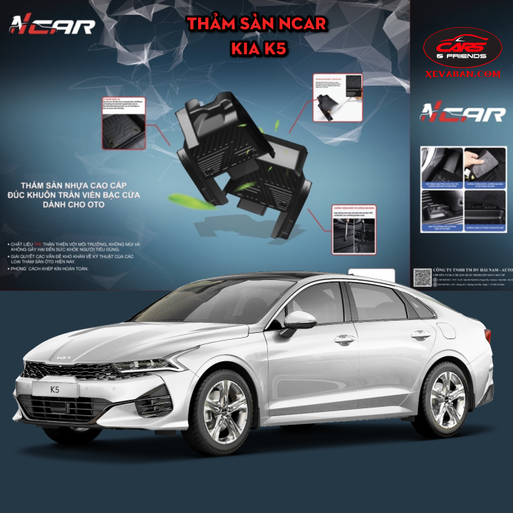 Thảm sàn Ncar cho KIA K5